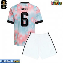 Belgien Axel Witsel #6 Auswärts Trikotsatz Kinder WM 2026 Kurzarm (+ Kurze Hosen)